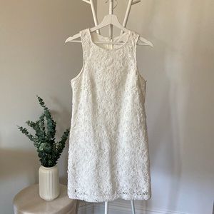 White dress from Mango